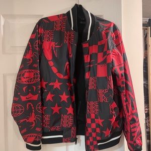 Nike sportswear all over print jacket